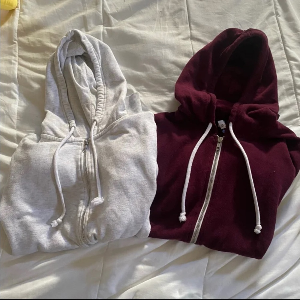 (2) H&M hoodies